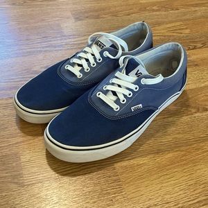 Men’s Blue & White Vans Size 13